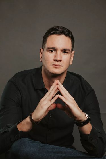 Retrato de Rafael Bittencourt, idealizador do IAJUS